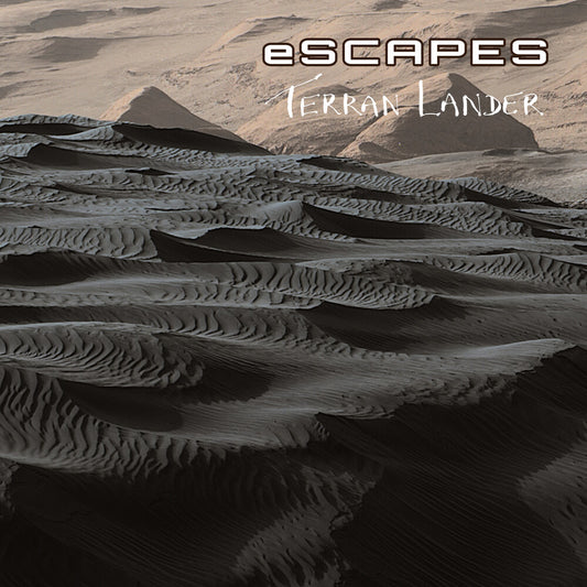 the album cover for Terran Lander - Escapes (Uk)