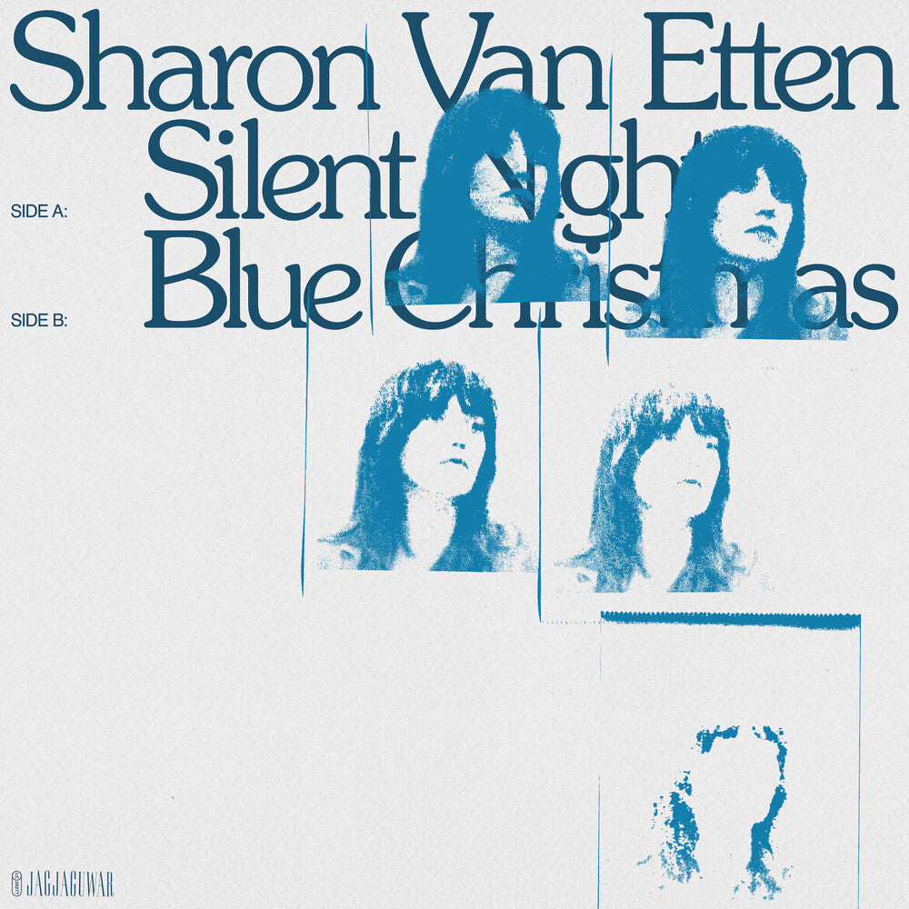 Sharon Van Etten - Silent Night / Blue Christmas (Clear Blue) (Blue) [LP]