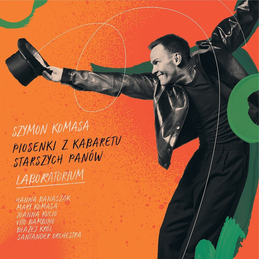 the album cover for Szymon Komasa  / Banaszak / Komasa / Kulig - Piosenki Z Kabaretu Starszych Panow: Laboratorium