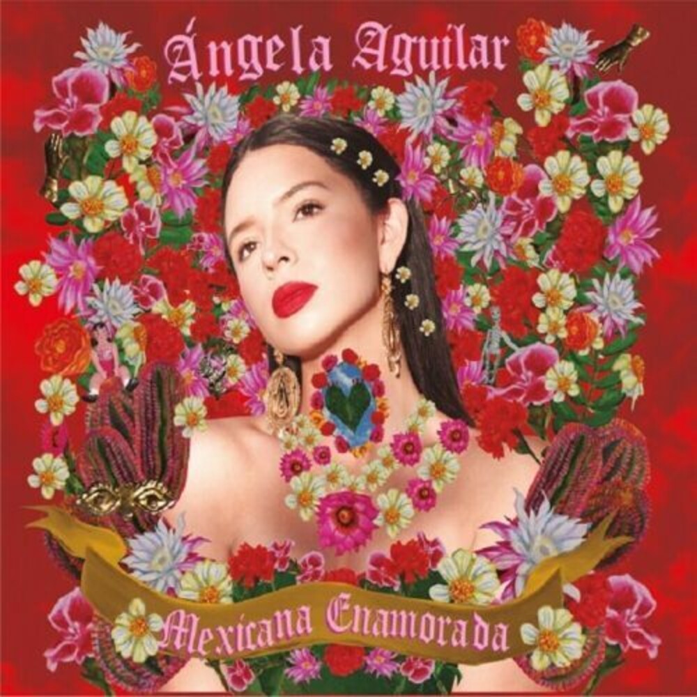 the album cover for Angela Aguilar - Mexicana Enamorada (New Edition)