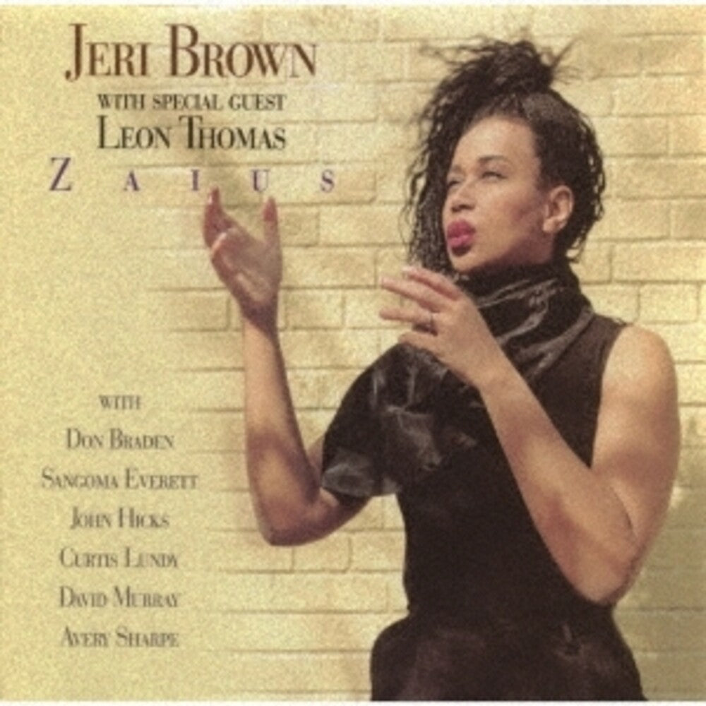 the album cover for Jeri Brown  / Thomas,Leon - Zias [Remastered] (Jpn)