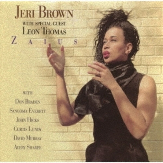 the album cover for Jeri Brown  / Thomas,Leon - Zias [Remastered] (Jpn)