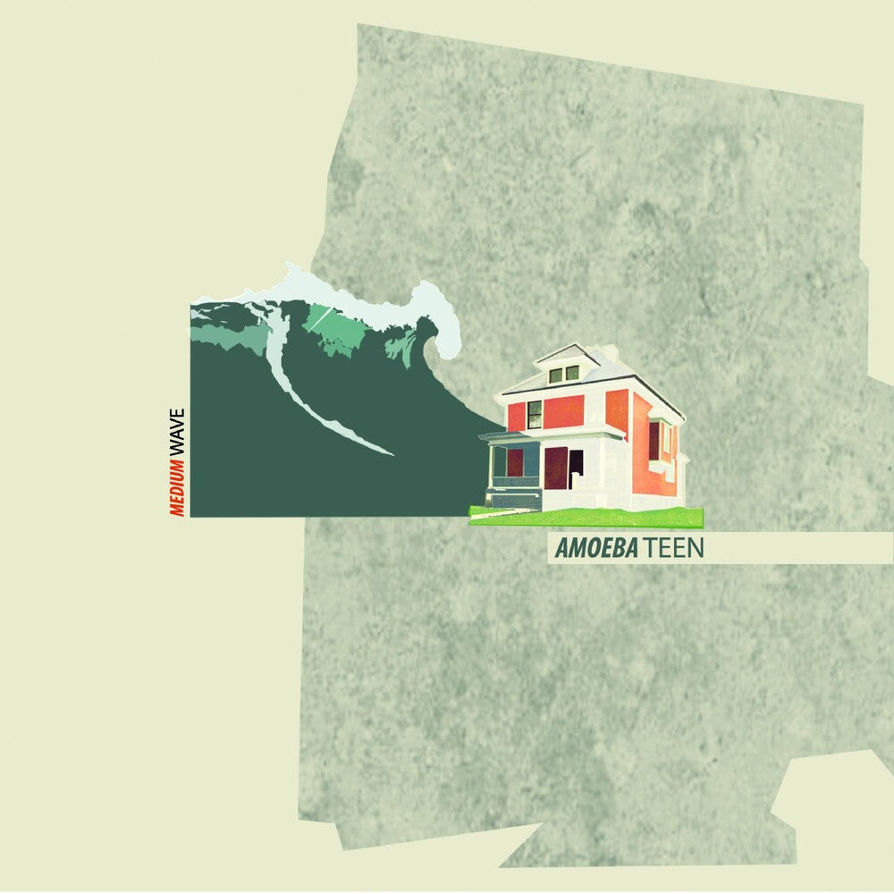 the album cover for Amoeba Teen - Medium Wave