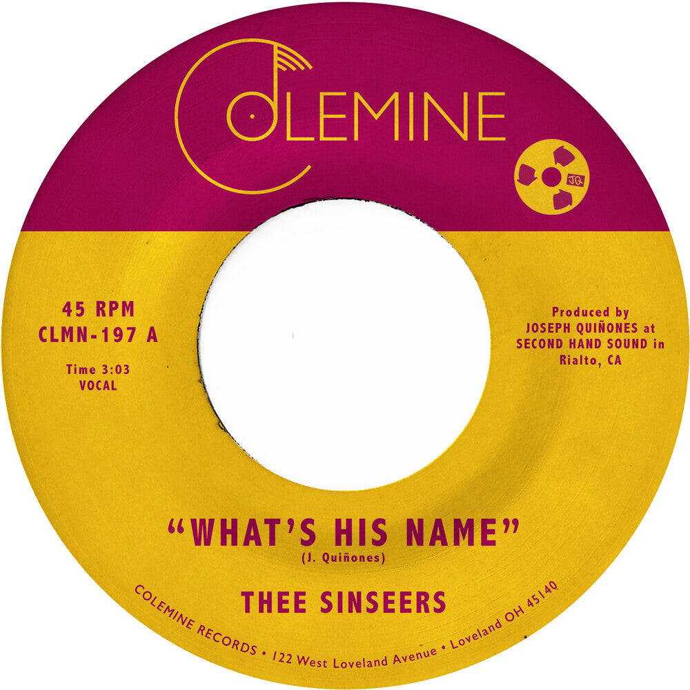 the album cover for Thee Sinseers - What's His Name