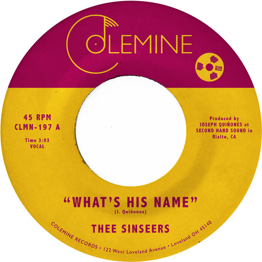 the album cover for Thee Sinseers - What's His Name