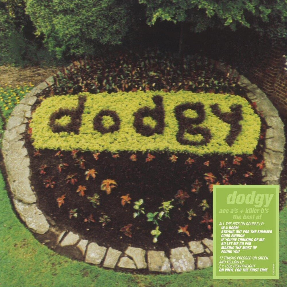 the album cover for Dodgy - Ace A's & Killer B's [Colored Vinyl] (Grn) [180 Gram] (Ylw) (Uk)