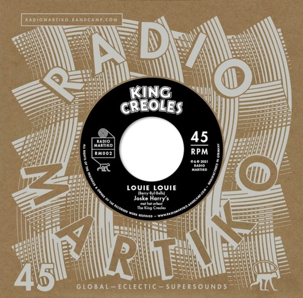 the album cover for Joske Harry's / Burt Blanca - Louie Louie / Taboo 69