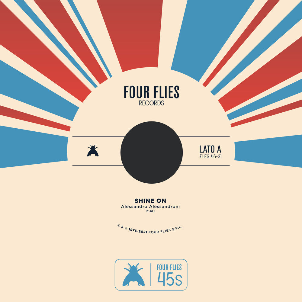 the album cover for Alessandro Alessandroni - Shine On / Prohibition