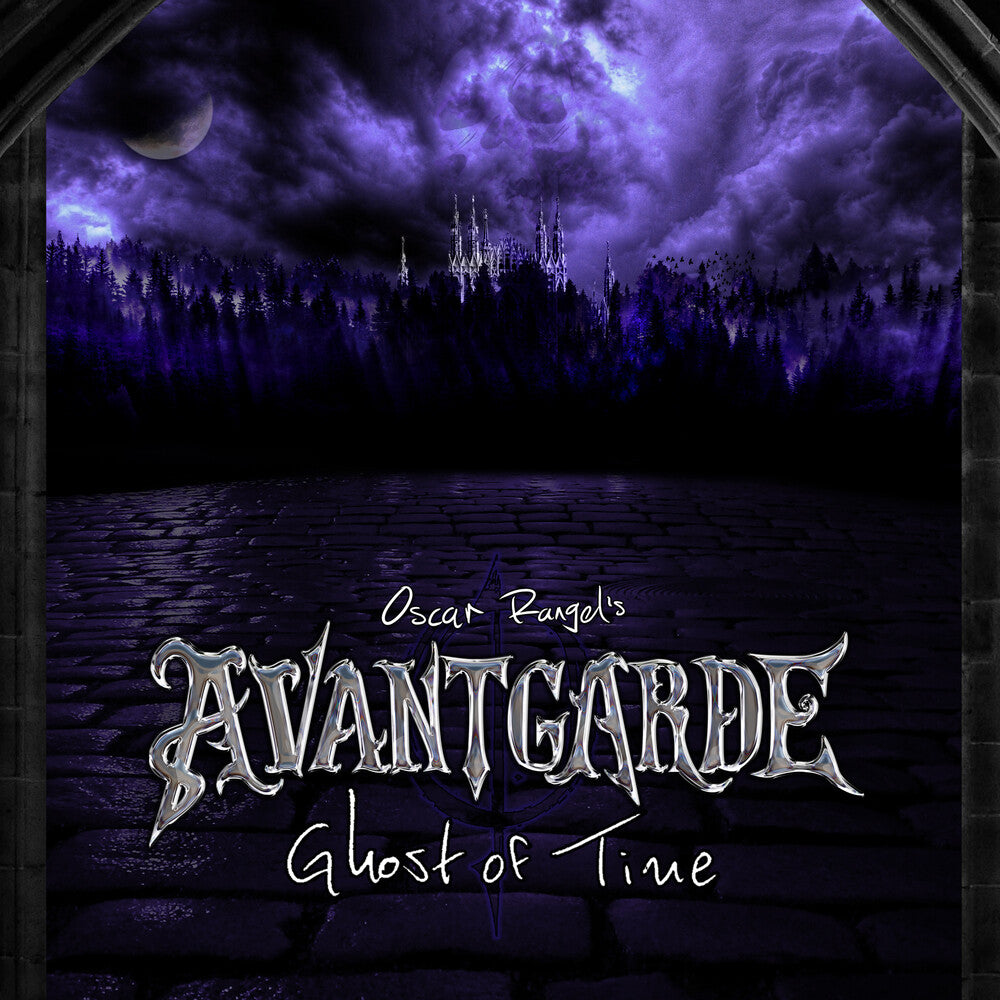 the album cover for Oscar Rangel's Avantgarde - Ghost Of Time