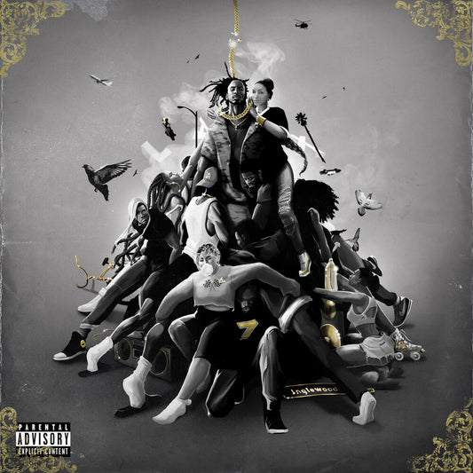 the album cover for D Smoke - War & Wonders