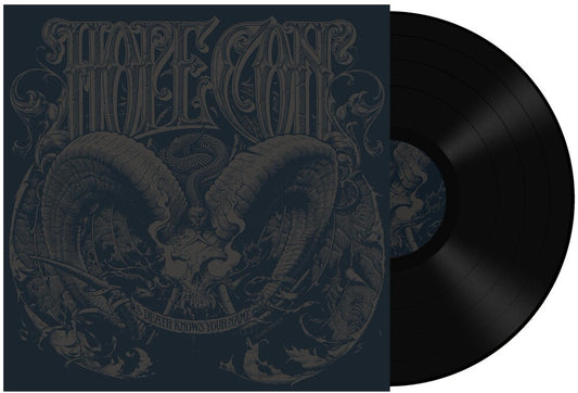 the album cover for The Hope Conspiracy - Death Knows Your Name: Deluxe [LP]
