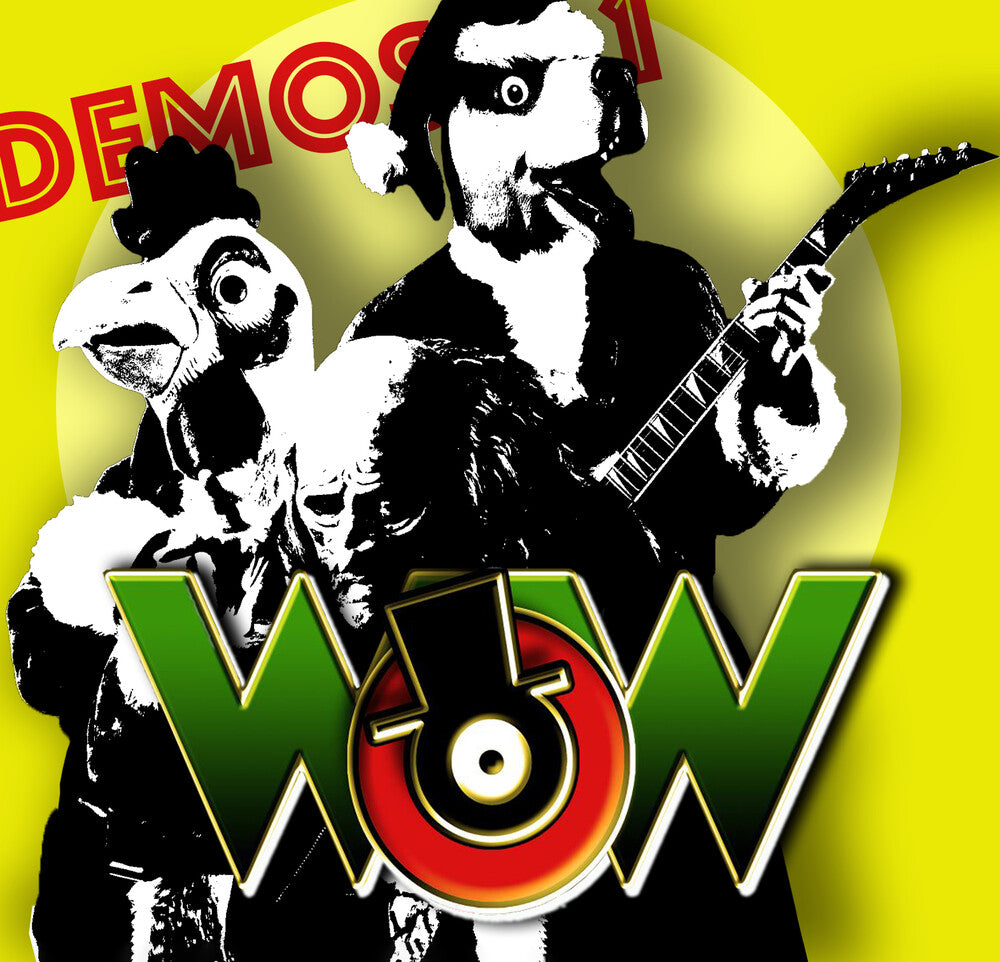 the album cover for The Residents - Wow Demos 1