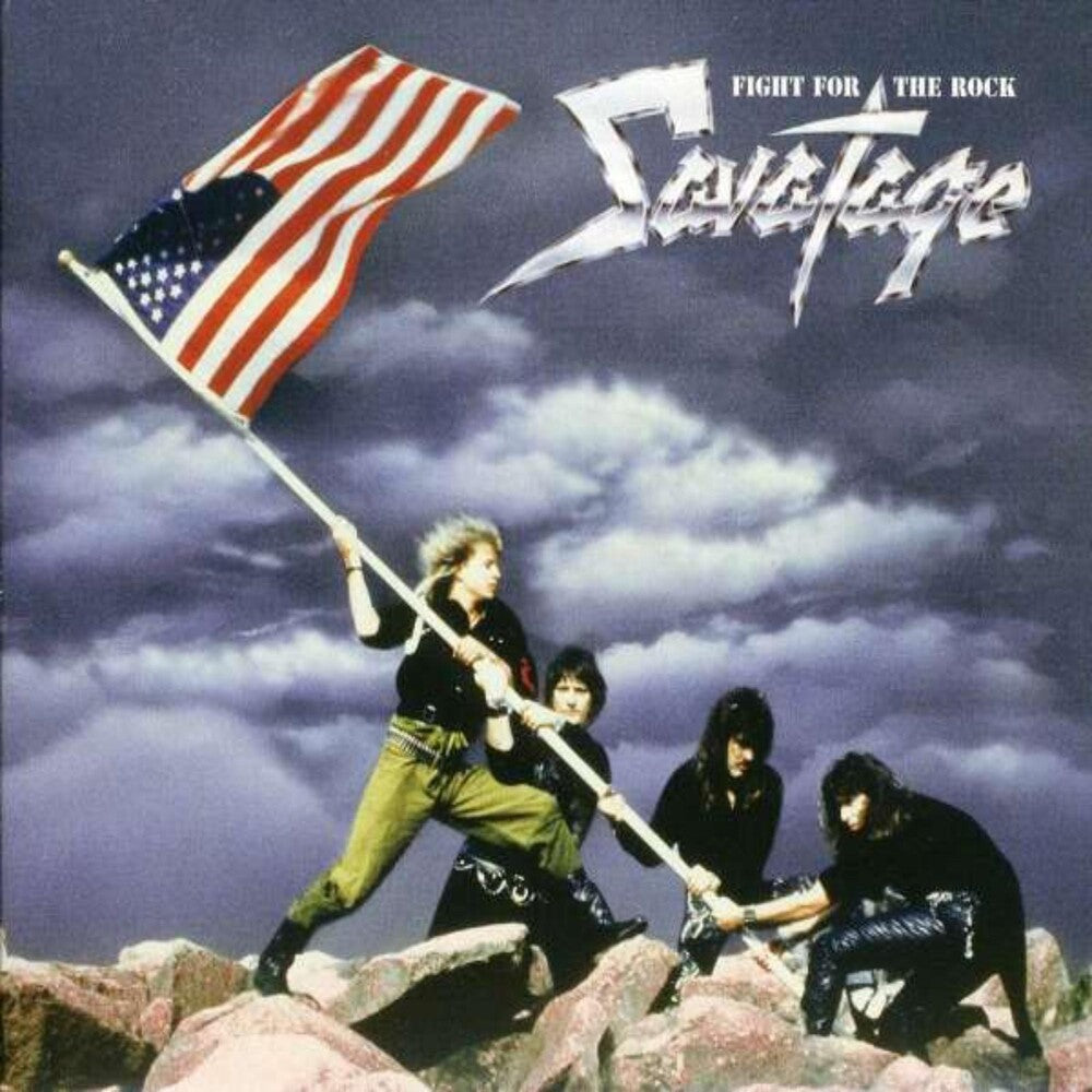 the album cover for Savatage - Fight For The Rock (Uk)