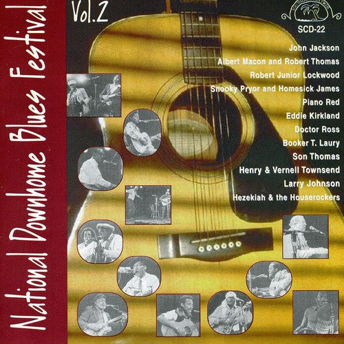 the album cover for National Downhome Blues Festival - National Downhome Blues Festival, Vol. 2