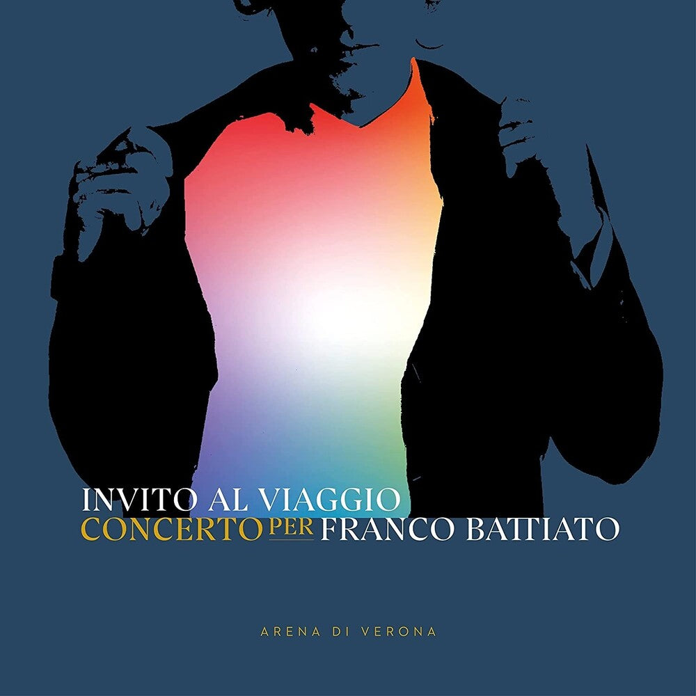 the album cover for Invito Al Viaggio: Concerto Per Franco Battiato - Invito Al Viaggio: Concerto Per Franco Battiato