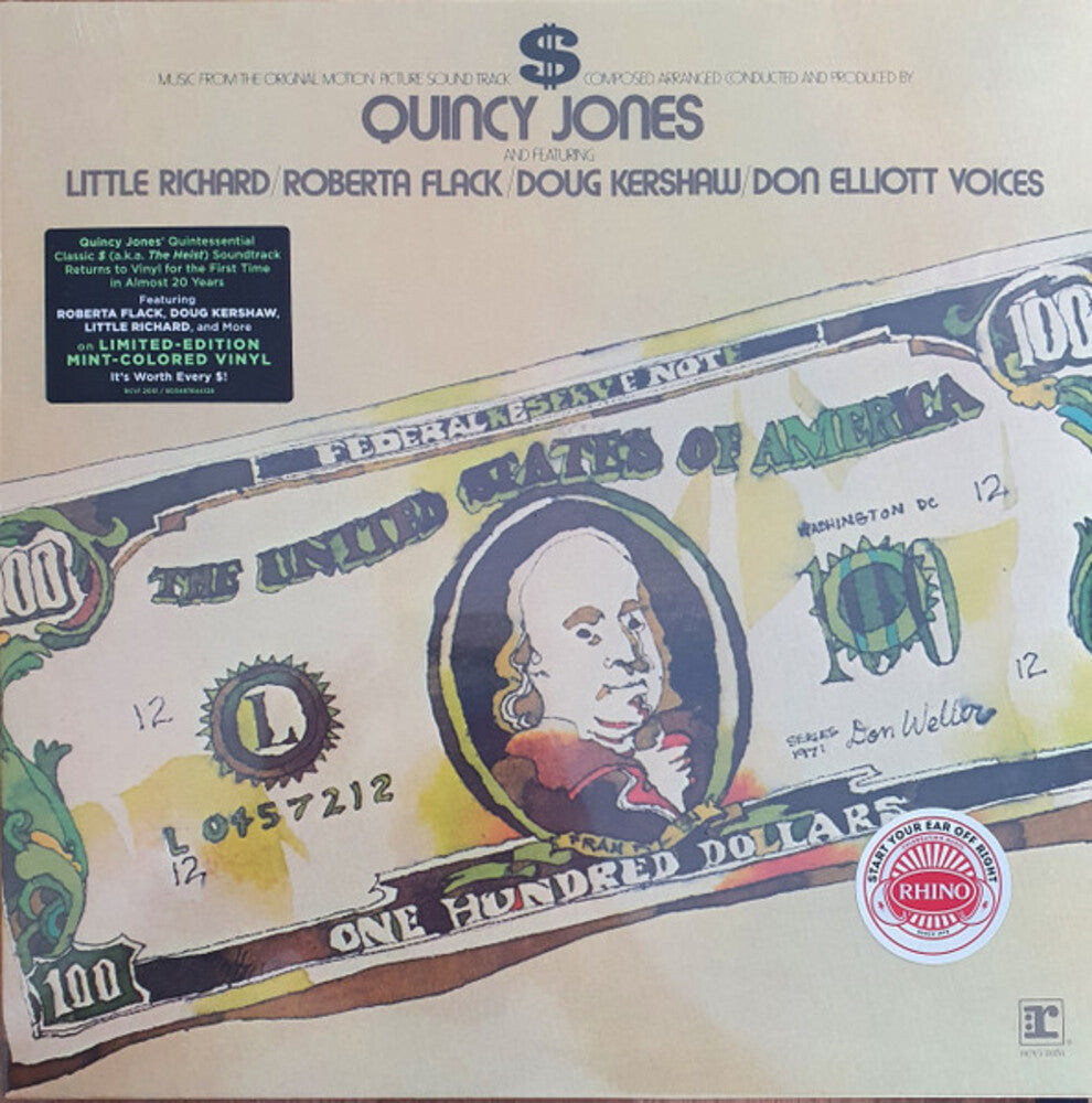 Quincy Jones - $ (Original Motion Picture Soundtrack) [SYEOR 2022 Limited Edition Mint Green LP]