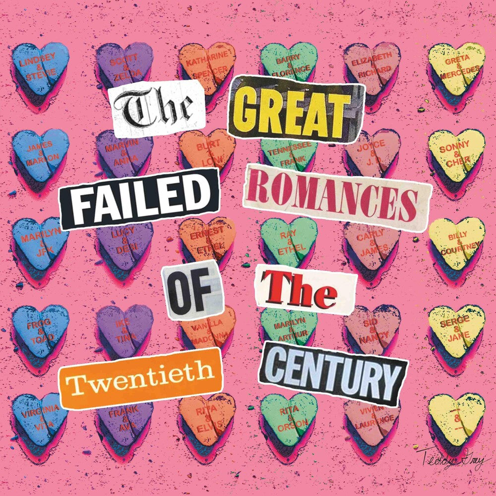 the album cover for Teddy Grey - Great Failed Romances Of The Twentieth Century