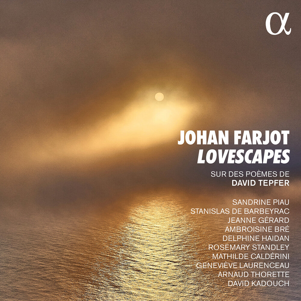 the album cover for Farjot / Piau / Haidan - Lovescapes