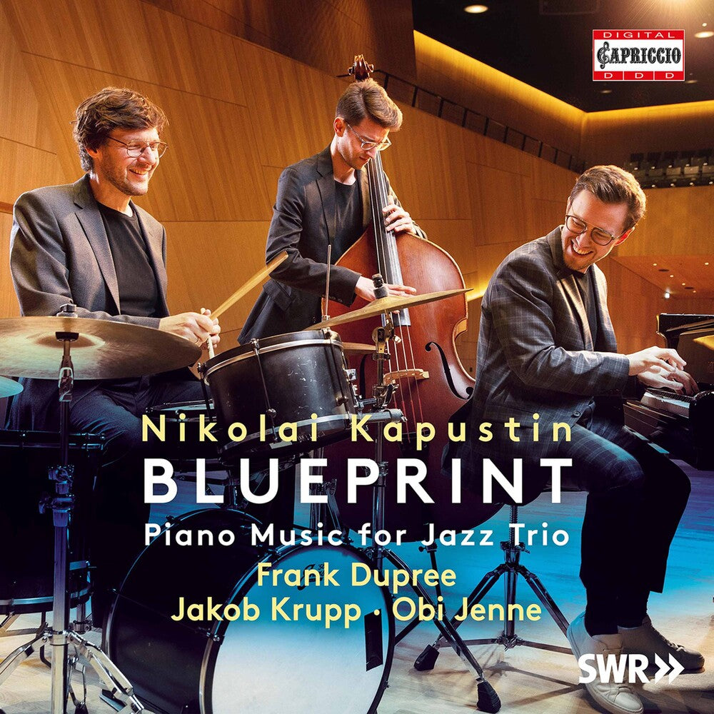 the album cover for Kapustin / Krupp / Jenne - Blueprint