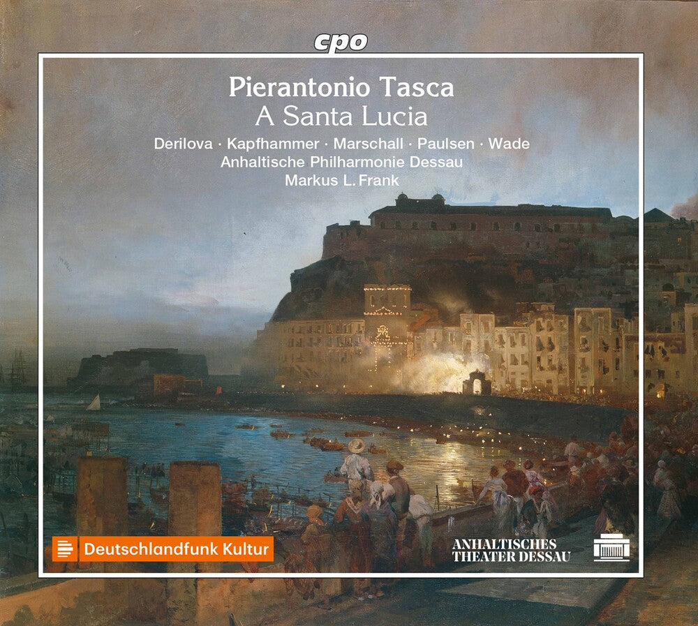 the album cover for Tasca / Derilova - Santa Lucia