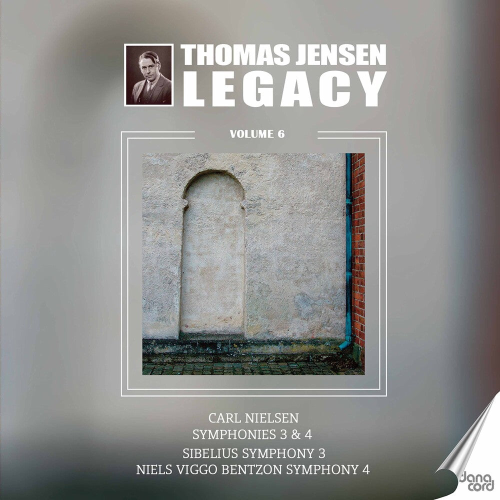 the album cover for Bentzon / Danish Radio Symphony Orch / Sjoberg - Thomas Jensen Legacy 6 (2pk)