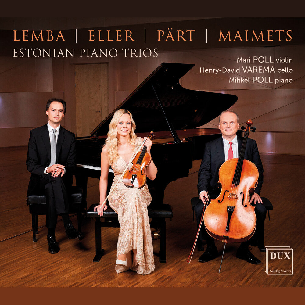 the album cover for Eller / Poll - Estonian Piano Trios