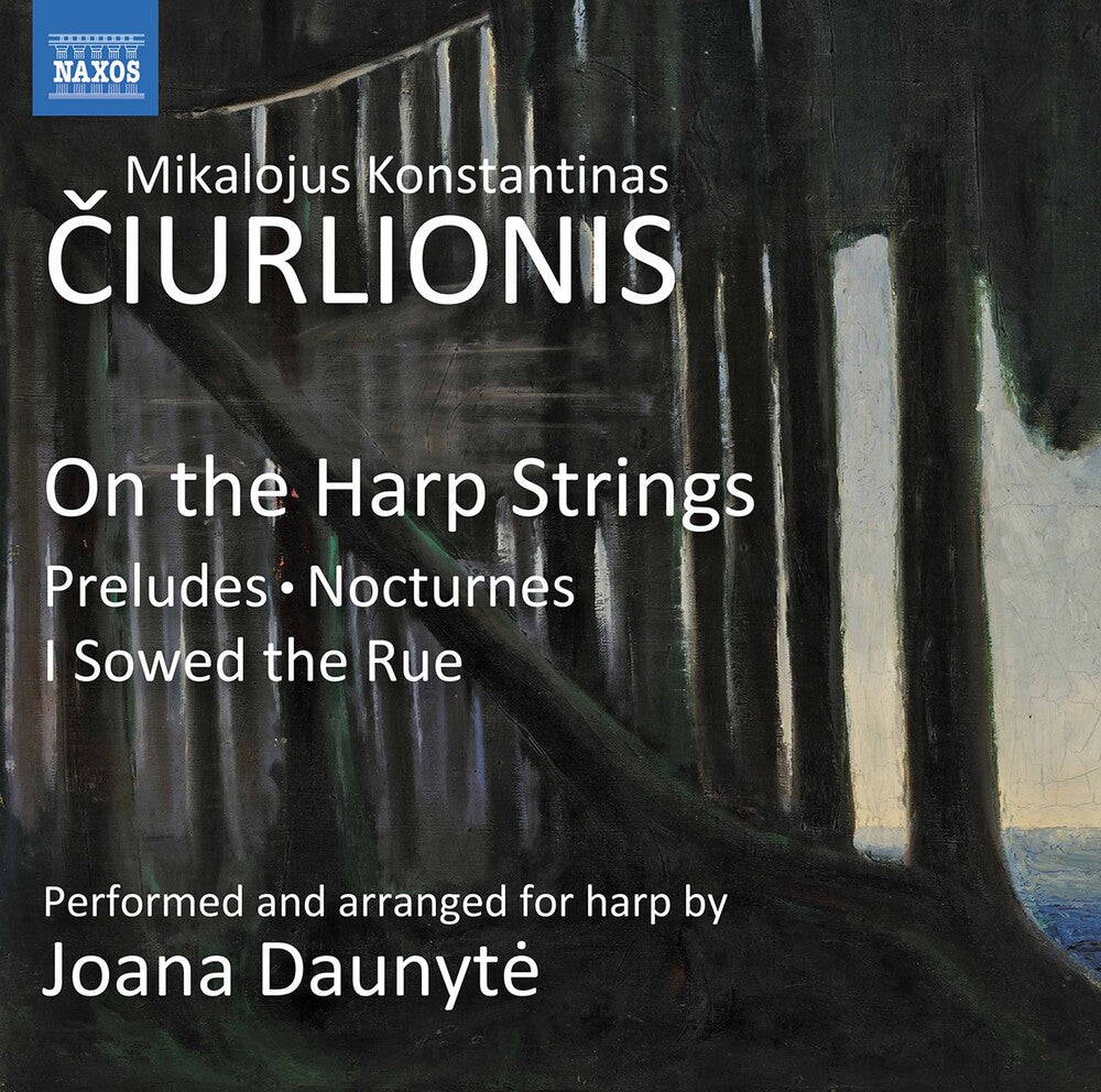the album cover for Ciurlionis / Daunyte - On The Harp Strings