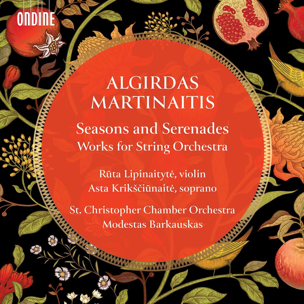 the album cover for Martinaitis / Lipinaityte - Seasons & Serenades