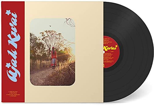 the album cover for Ajak Kwai - Red Sands