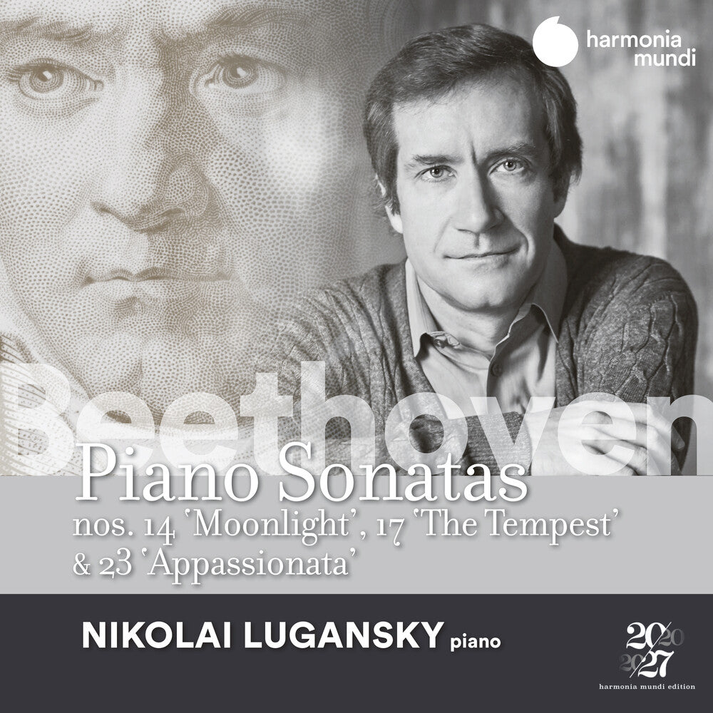 the album cover for Nikolai Lugansky - Beethoven: Piano Sonatas Vol. 2