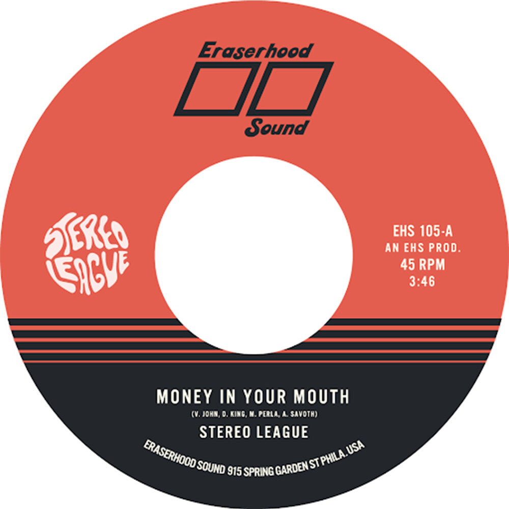 the album cover for Stereo League - Money In Your Mouth / Miss Me (Coke Bottle Clear)