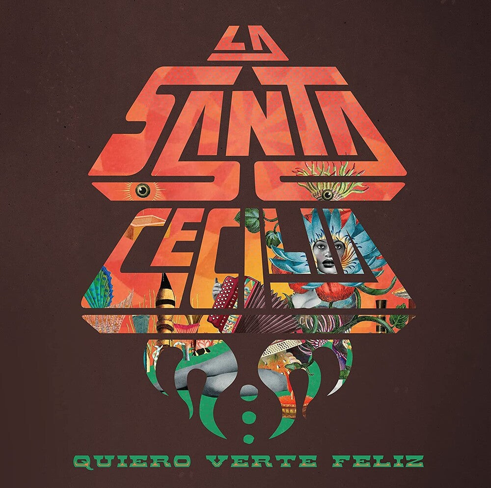 the album cover for Santa Cecilia - Quiero Verte Feliz