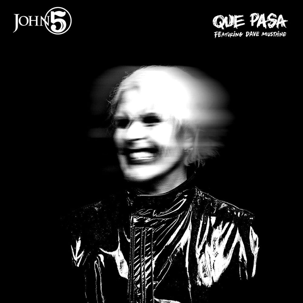 the album cover for John 5 & The Creatures - Que Pasa / Georgia On My Mind [Limited Edition Translucent Red Vinyl Single]