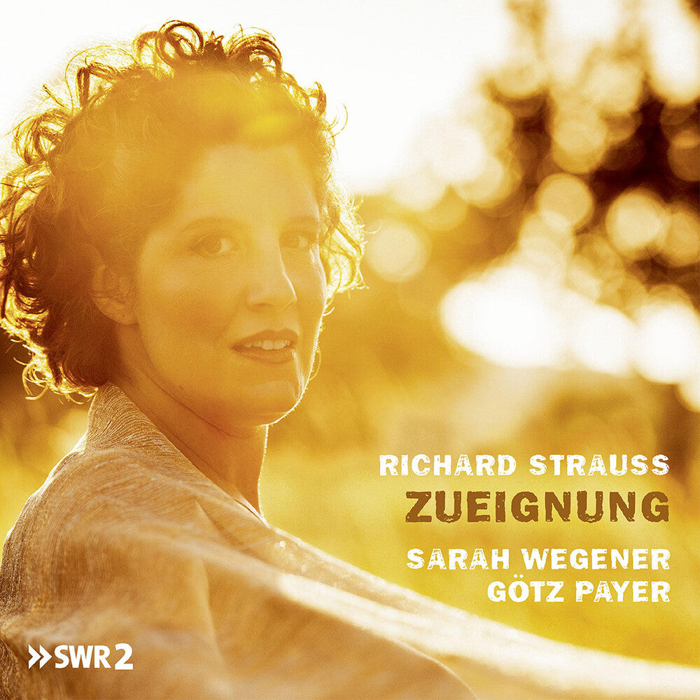 the album cover for Strauss / Wegener / Payer - Zueignung