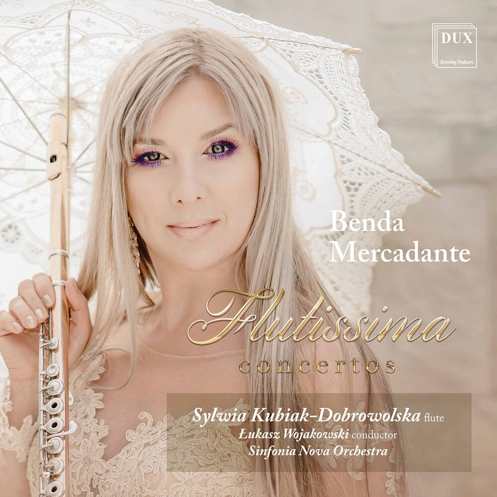 the album cover for Benda / Wojakowski - Flutissima