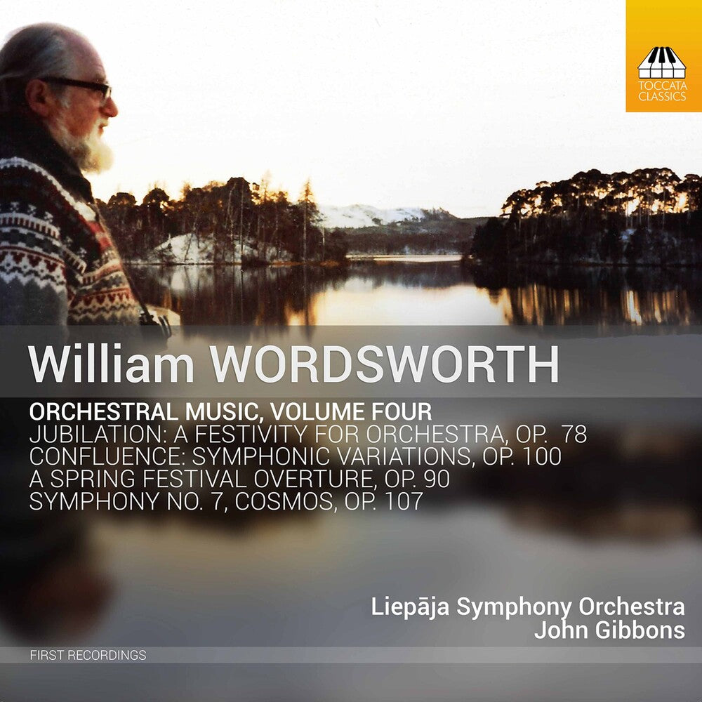 the album cover for Wordsworth / Baltabola / Gibbons - Orchestral Music 4