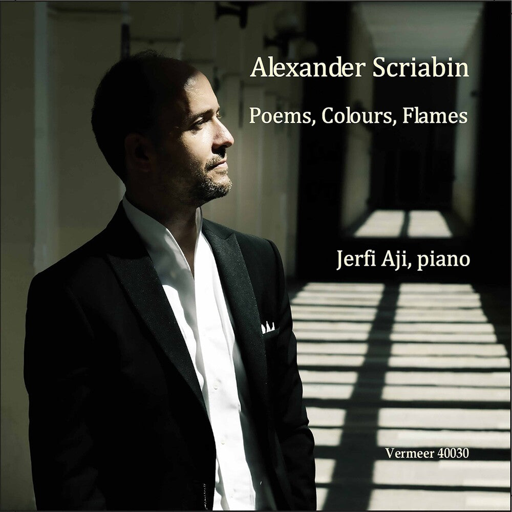the album cover for Scriabin / Aji - Poems Colors Flames