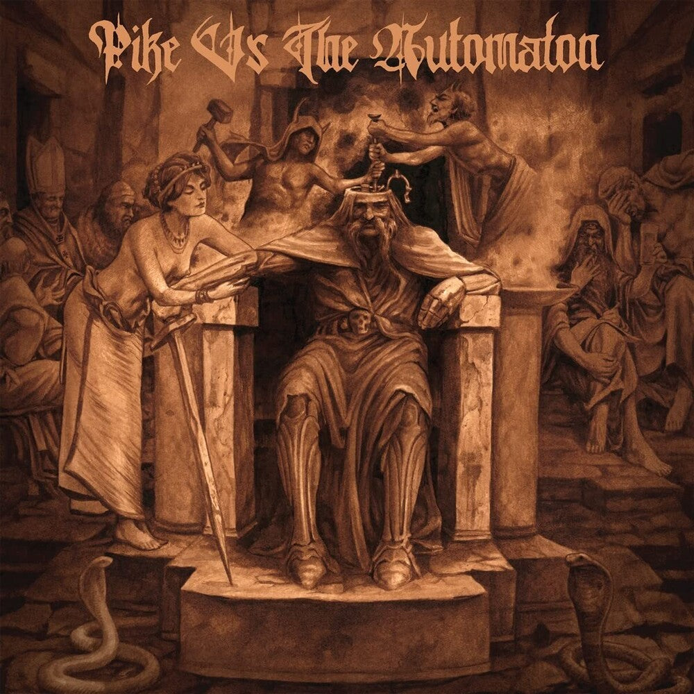 the album cover for Pike Vs The Automaton - Pike Vs The Automaton [LP]