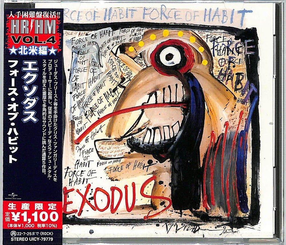 the album cover for Exodus - Force Of Habit