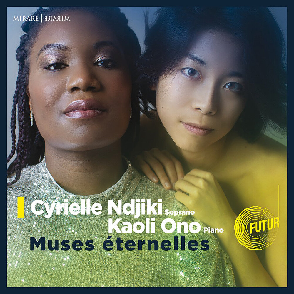 the album cover for Ndjiki Cyrielle Nya - Muses Eternelles