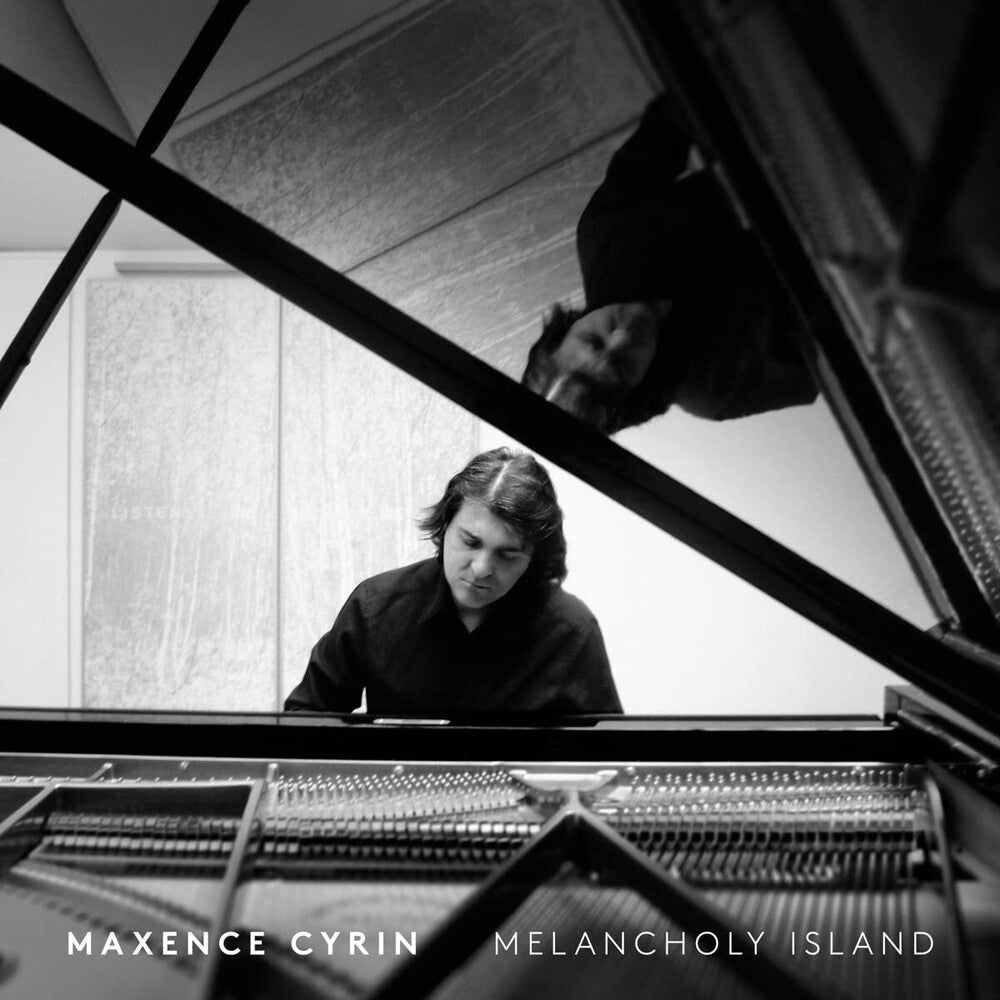 the album cover for Maxence Cyrin - Melancholy Island