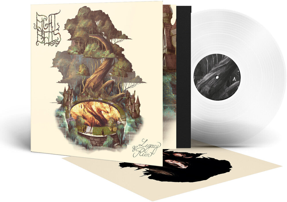the album cover for Eight Bells - Legacy Of Ruin (Clear) [Colored Vinyl] (Gate) [Limited Edition] [180 Gram]