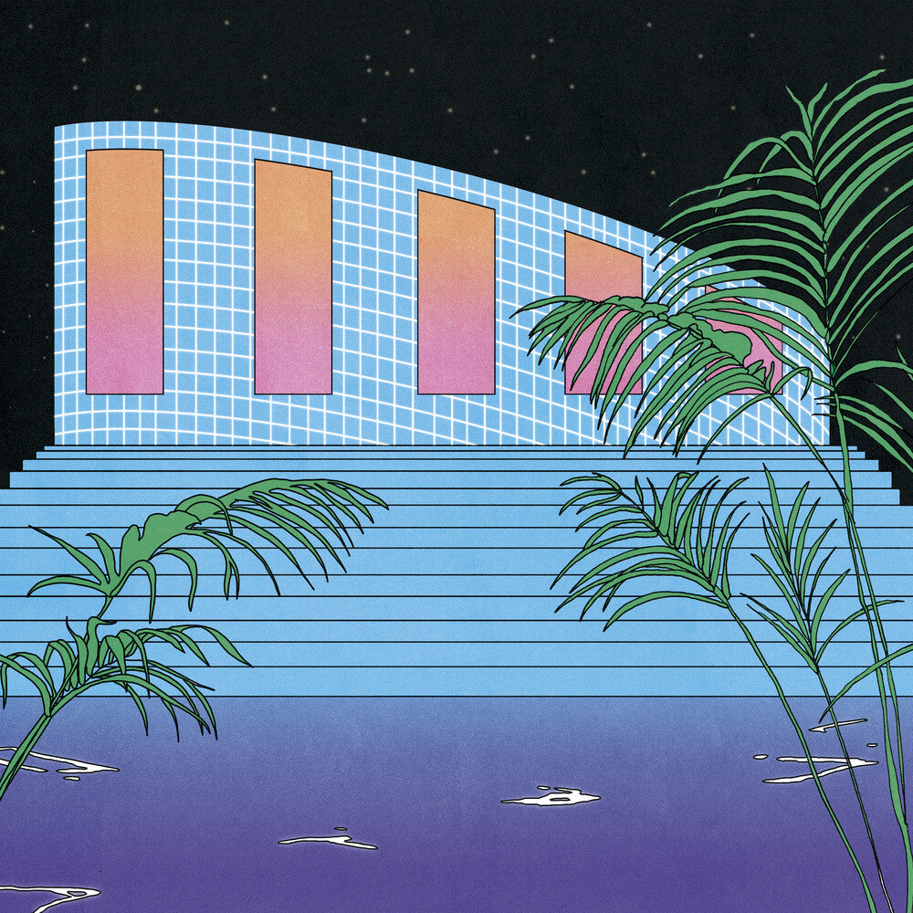 the album cover for Teen Daze - Interior