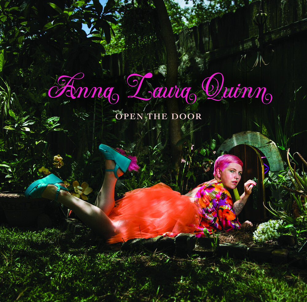 the album cover for Anna Quinn  Laura - Open The Door
