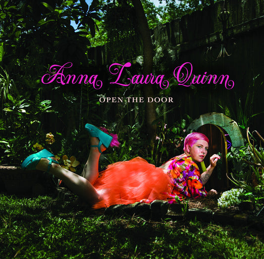 the album cover for Anna Quinn  Laura - Open The Door