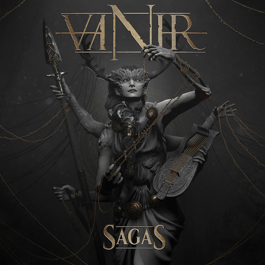 the album cover for Vanir - Sagas