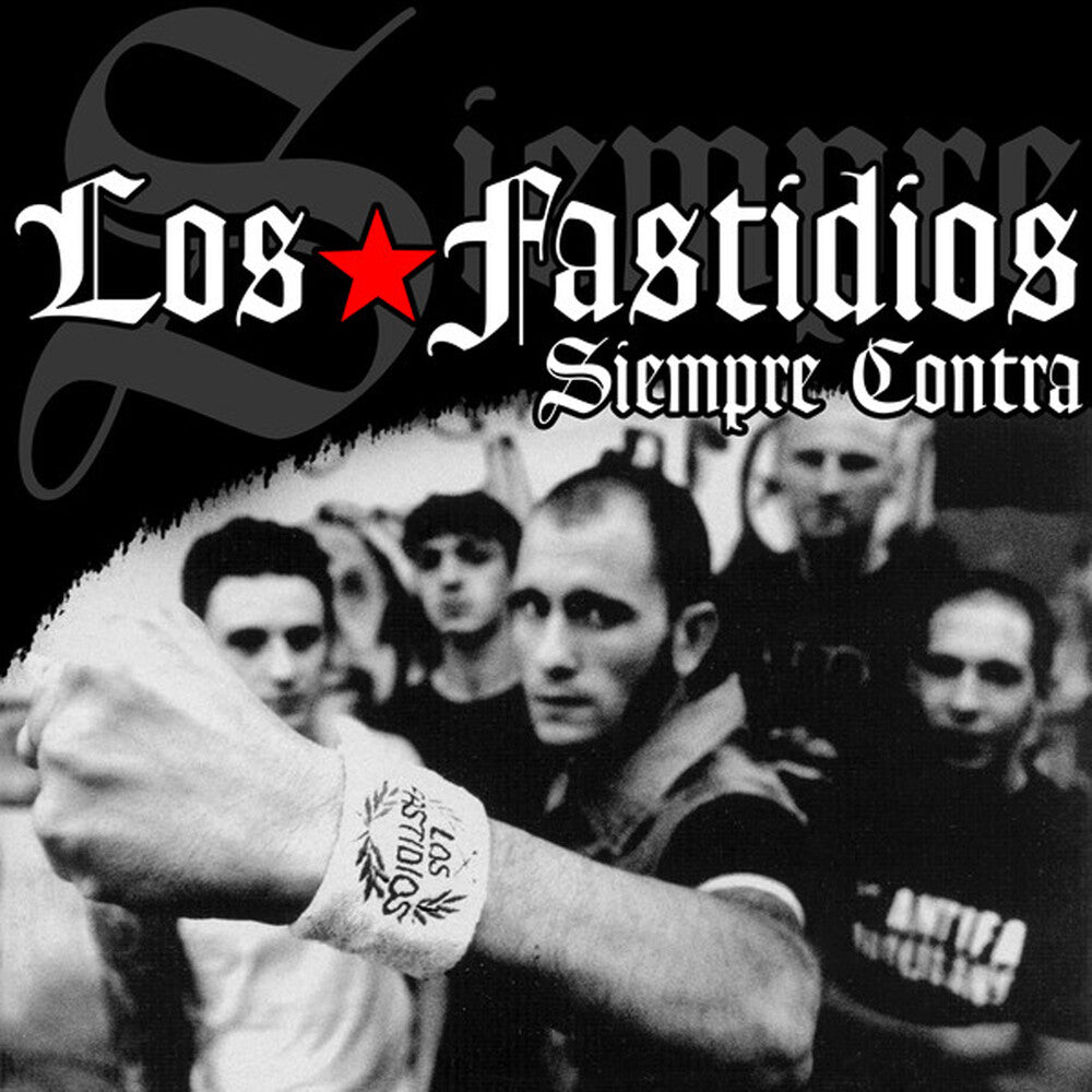the album cover for Los Fastidios - Siempre Contra [Colored Vinyl] (Red)