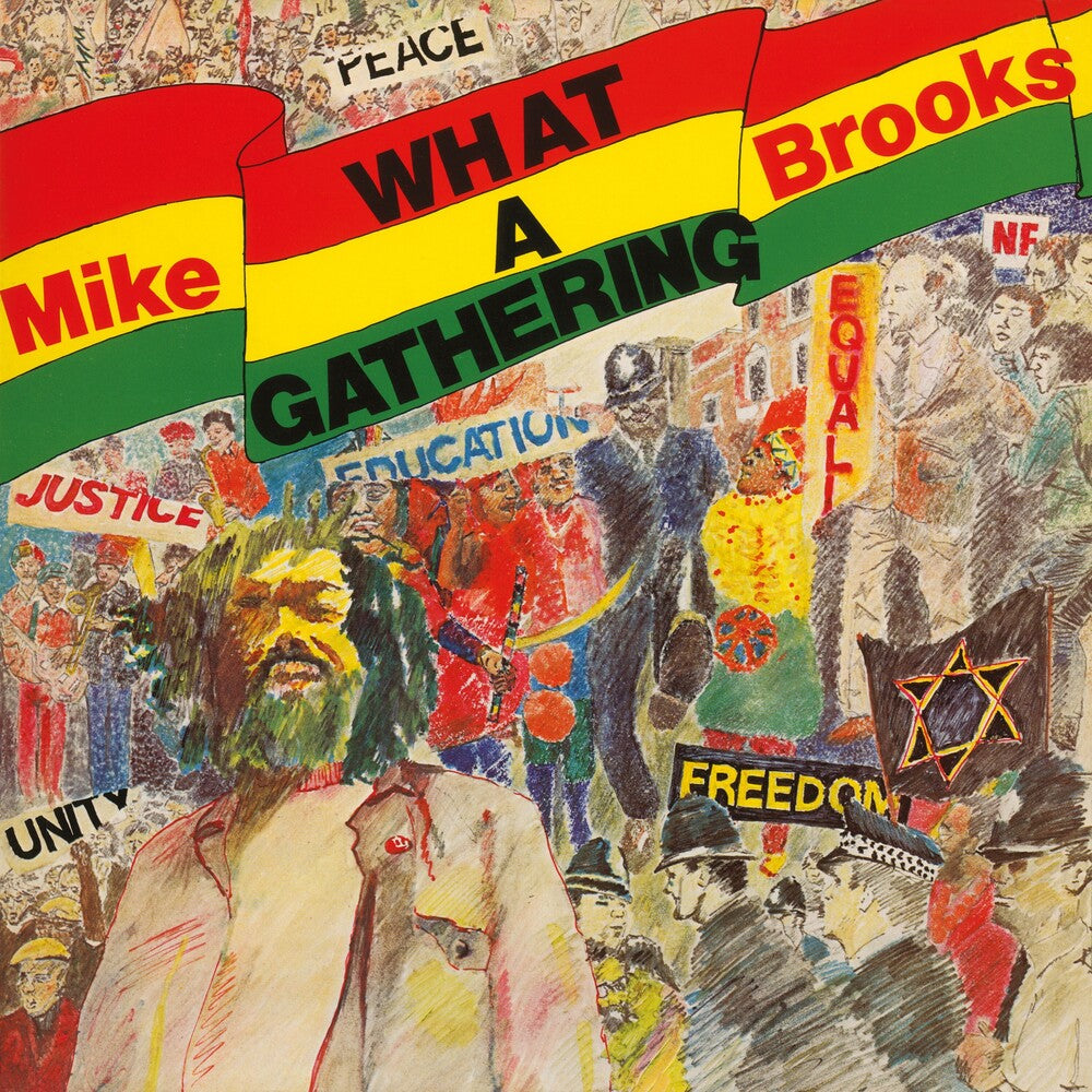 the album cover for Mike Brooks - What A Gathering [180 Gram]