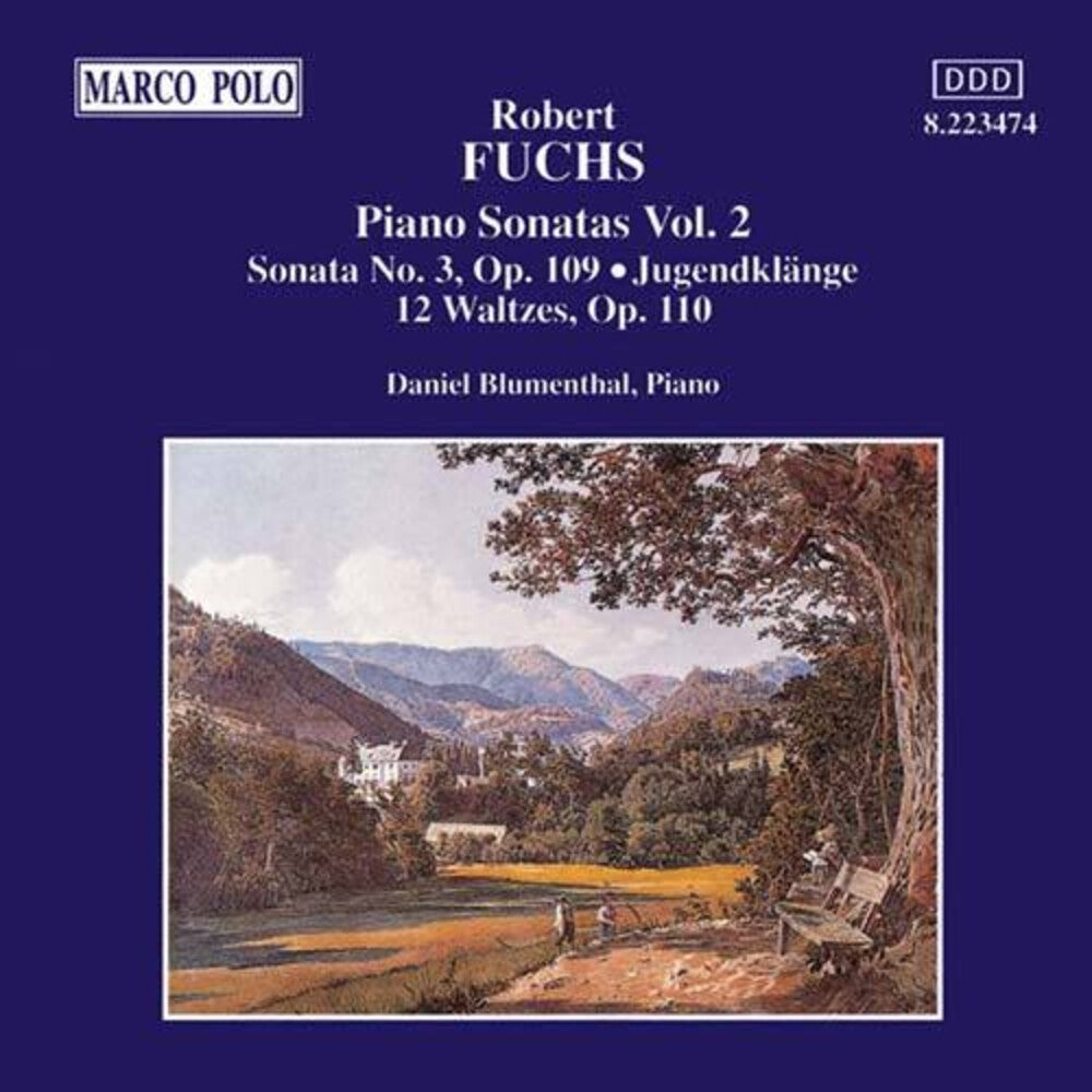 the album cover for Fuchs / Blumenthal - Piano Sonata / Jugendklange