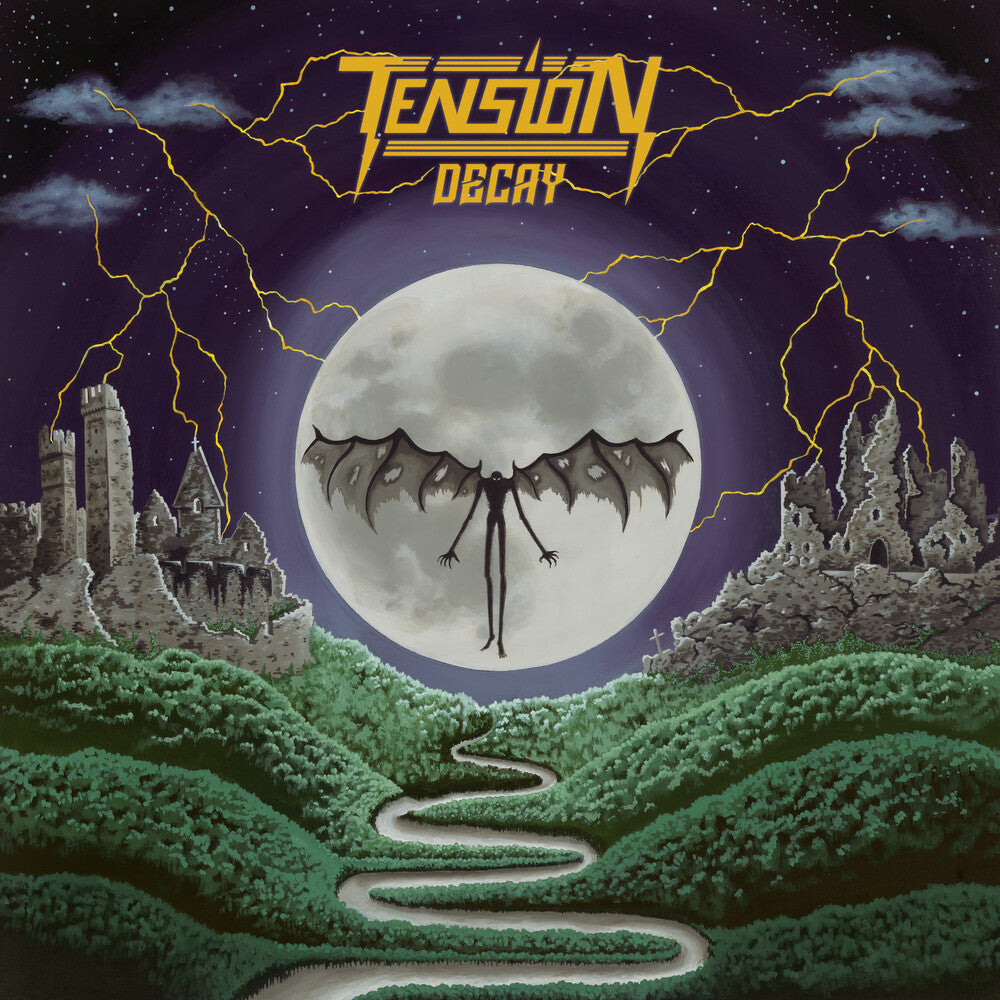 the album cover for Tension - Decay